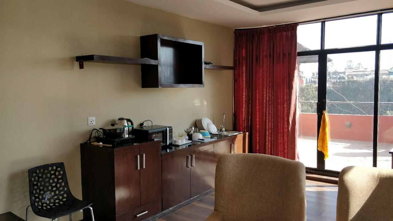 Thamel Penthouse Apartment Kathmandu Esterno foto